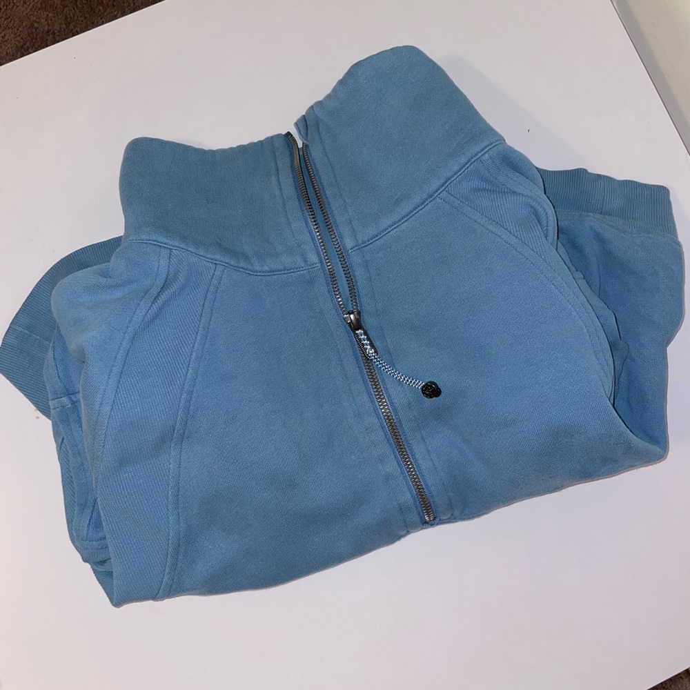 lululemon athletica Blue Zip-Up Hoodie